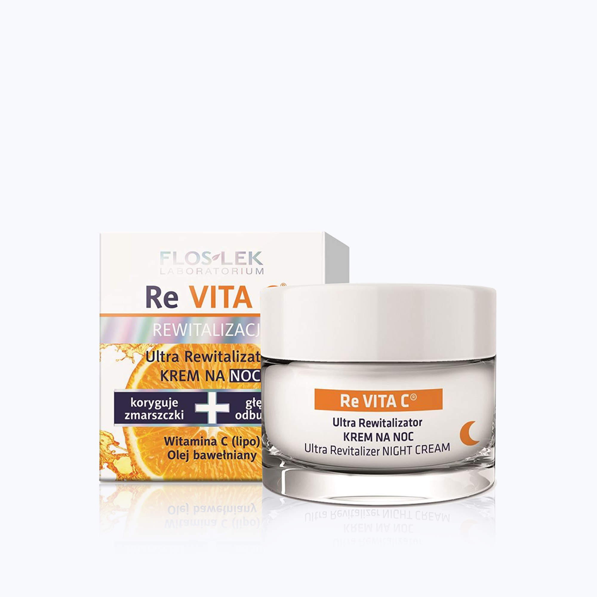Kem dưỡng làm sáng, giảm nhăn và trẻ hóa da ban đêm Re Vita C – 50ml – Y  Dược VHN