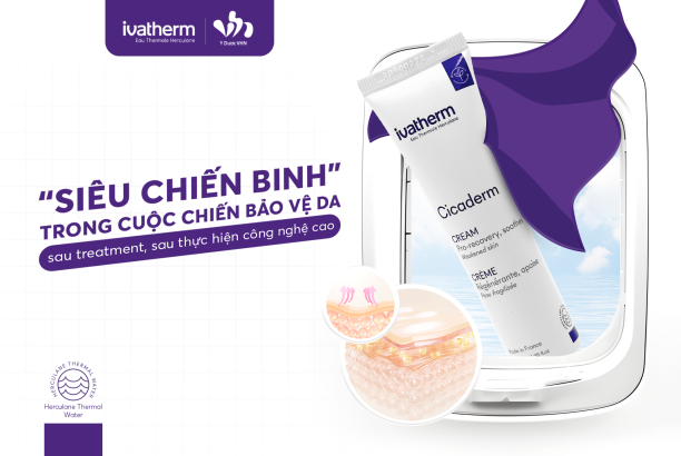 “Siêu chiến binh” trong cuộc chiến bảo vệ da sau treatment, sau thực hiện công nghệ cao