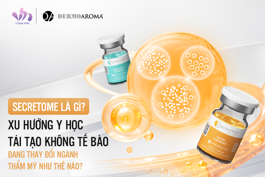 SECRETOME – CHÌA KHÓA Y HỌC TÁI TẠO: LIỆU PHÁP KHÔNG TẾ BÀO